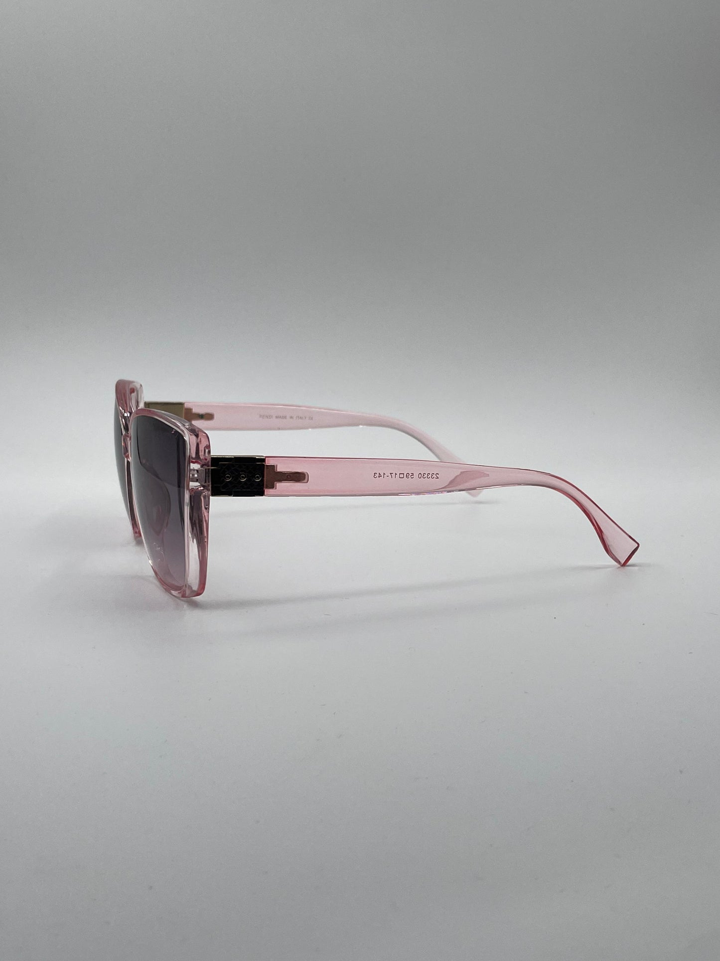Cat Eye Pink Frame Women's Sunglasses-149