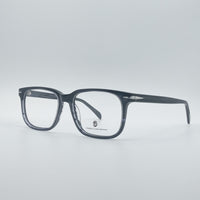Acetate Black & Navy Blue Frame Men's Optics-264