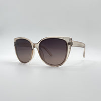 Cat Eye Light Golden Frame Women's Sunglasses-079