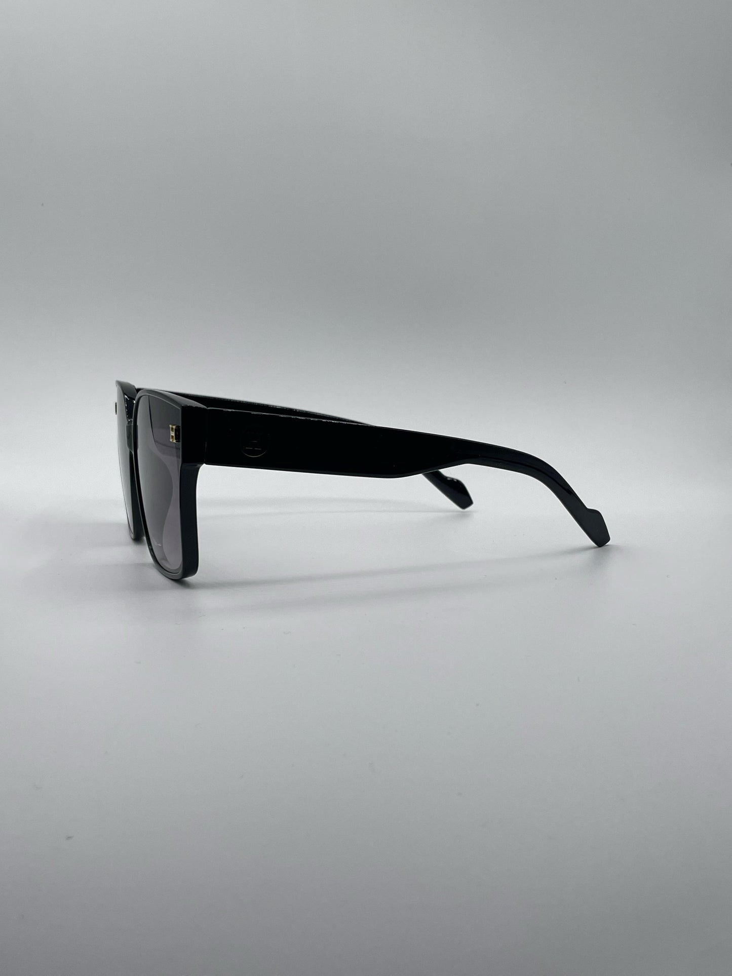 Acetate Black Frame Women's Sunglasses-180