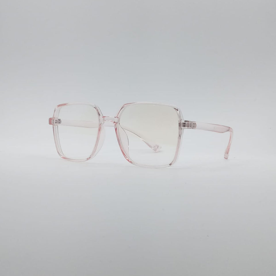 Soft Square Translucent Women Frame Optics-017