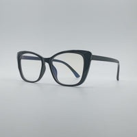 Cat Eye Black Female Frame Optics-015