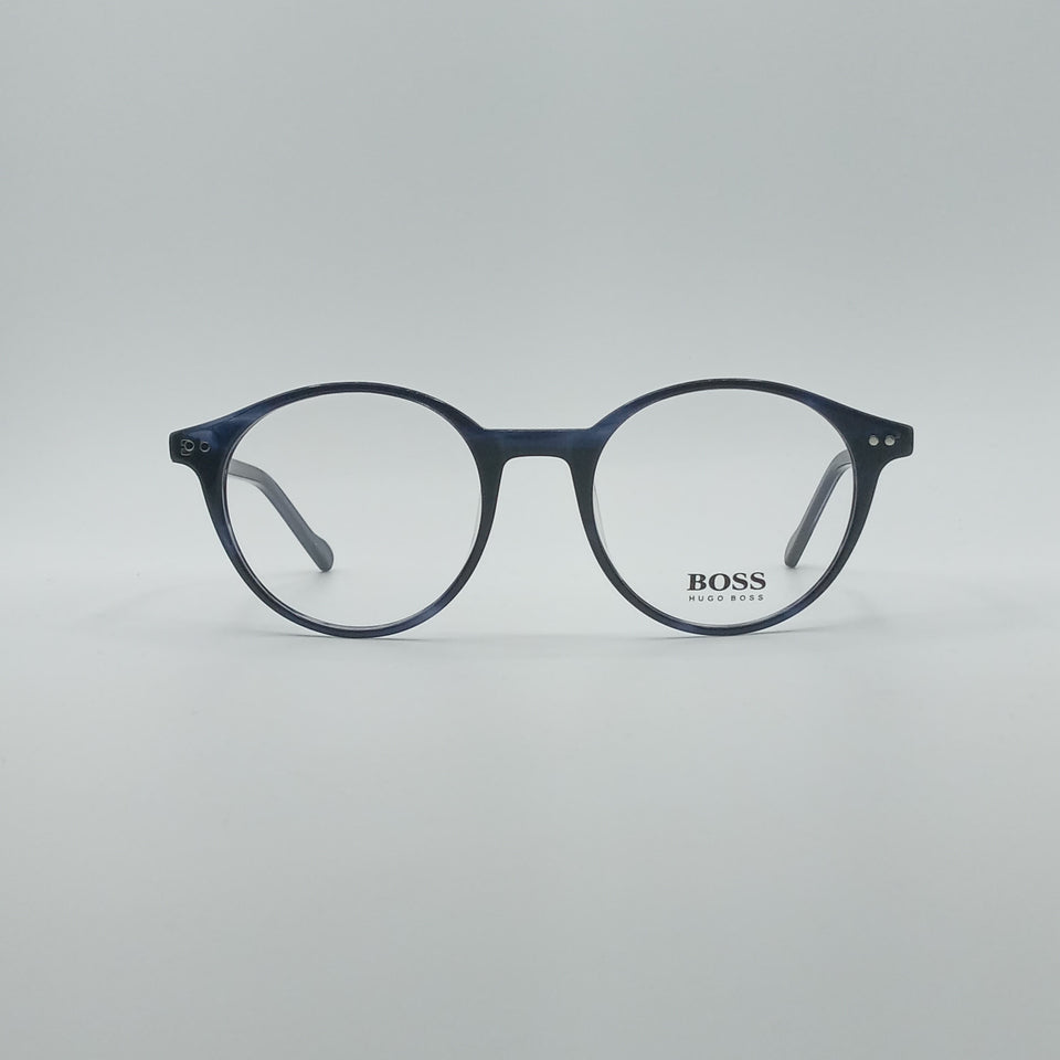 Circular Blue Frame Men's Optics-248