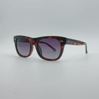 Acetate Tortoise Frame Unisex Sunglasses-017