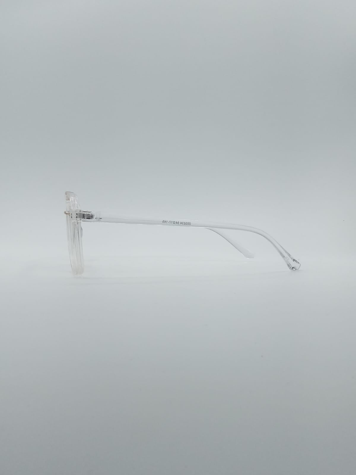 Acetate Translucent Men's Frame Optics-021