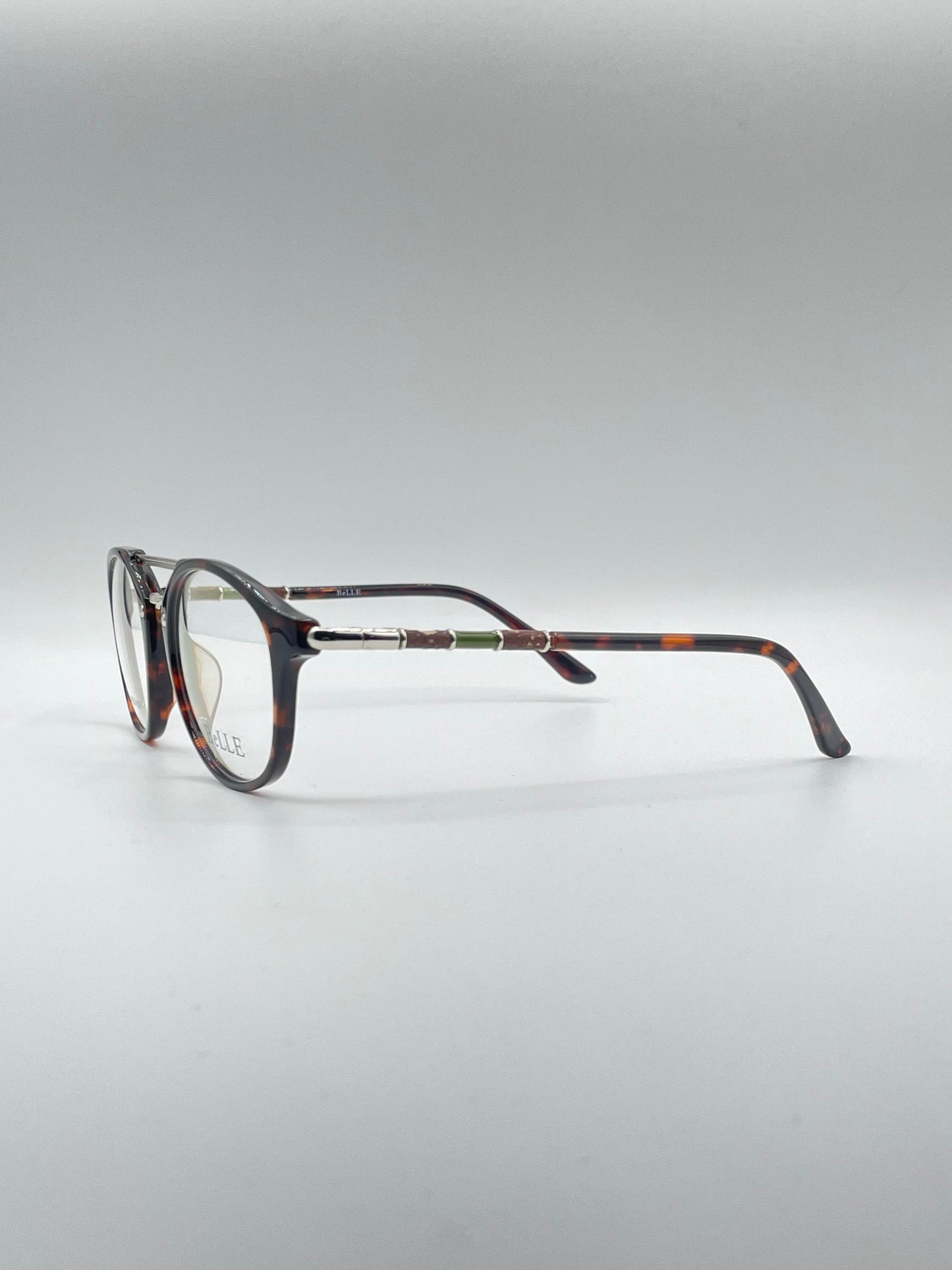 Circular Brown & Orange Frame Unisex Optics-305