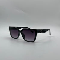 Square Black Frame Women's Sunglasses-141
