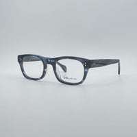 Acetate Blue & Black Frame Men's Optics-201