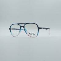 Aviator Blue & White Frame Kids Optics-129