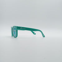Acetate Dark Green Frame Kids Sunglasses-066