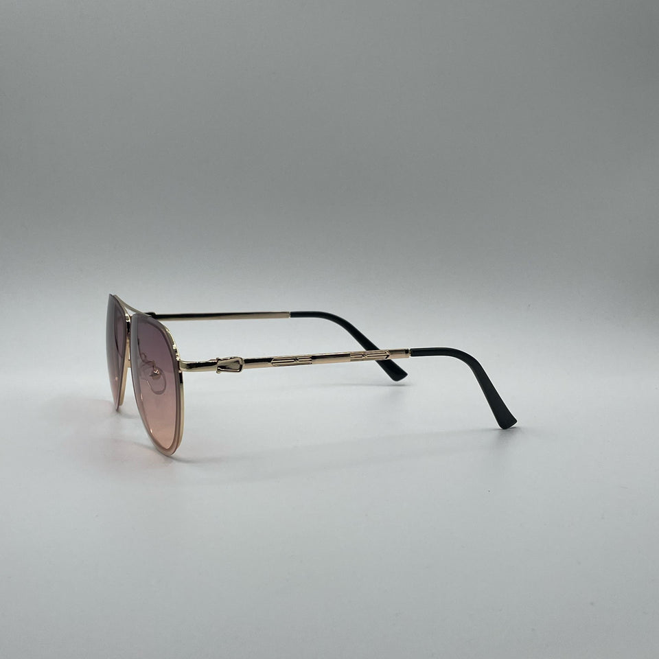 Aviator Thin Frame Sunglasses-168