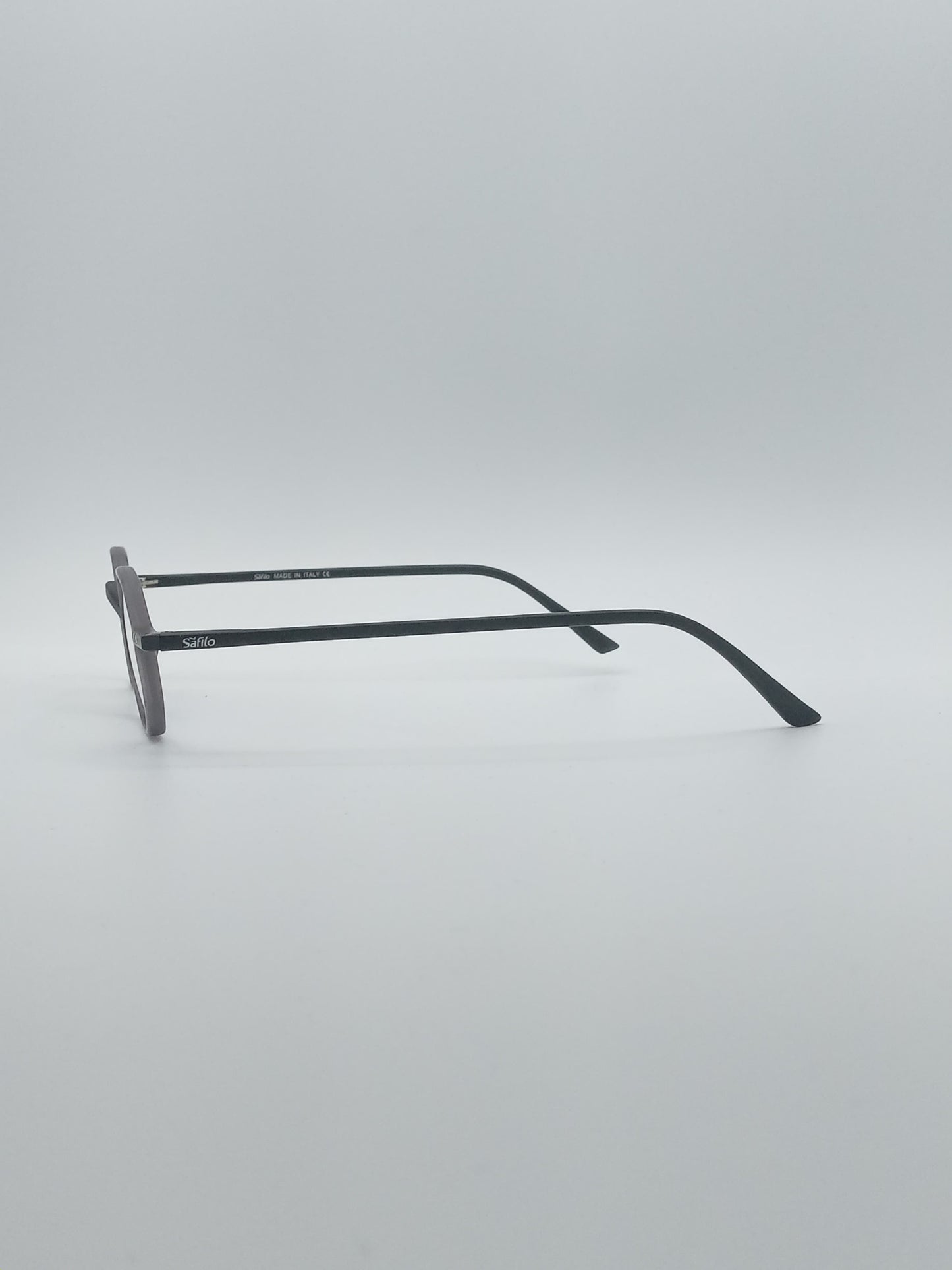 Geometrical Grey Frame Men's Optics-254