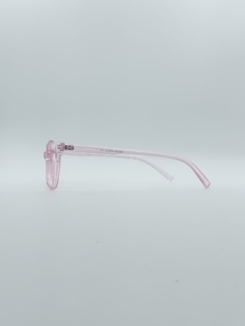 Cat Eye Pink Frame Kids Optics-142