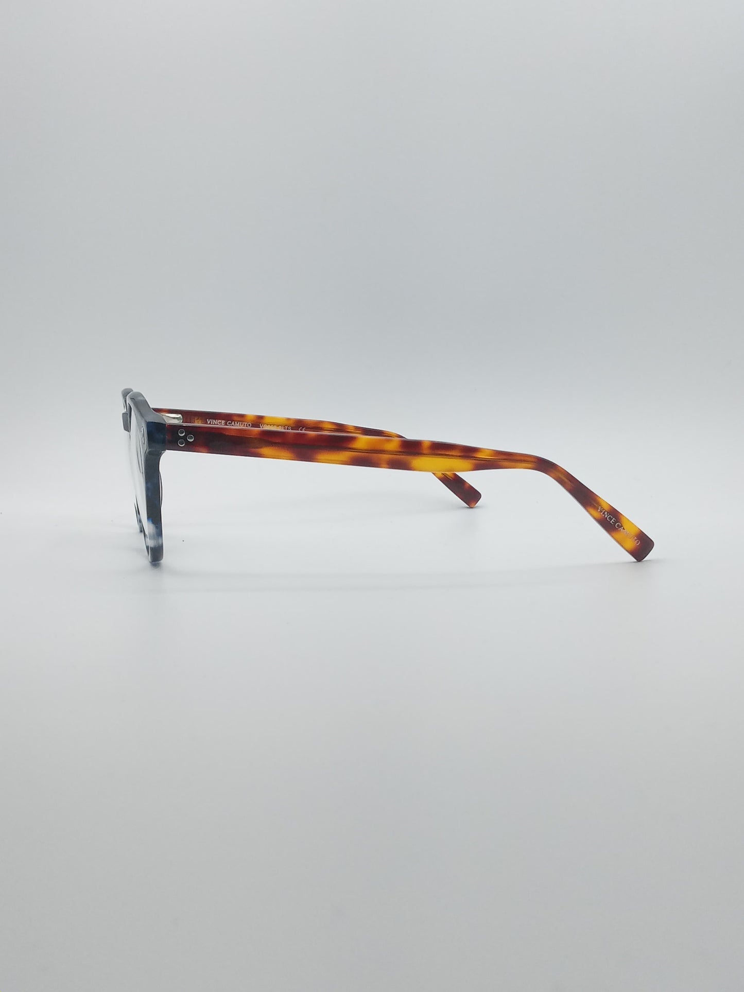 Circular Blue Wave Frame Unisex Optics-197