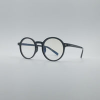 Circular Black Frame Unisex Optics-036