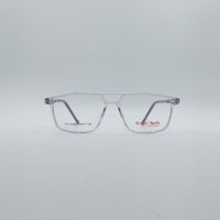 Angular Translucent Pink Frame Kids Optics-134
