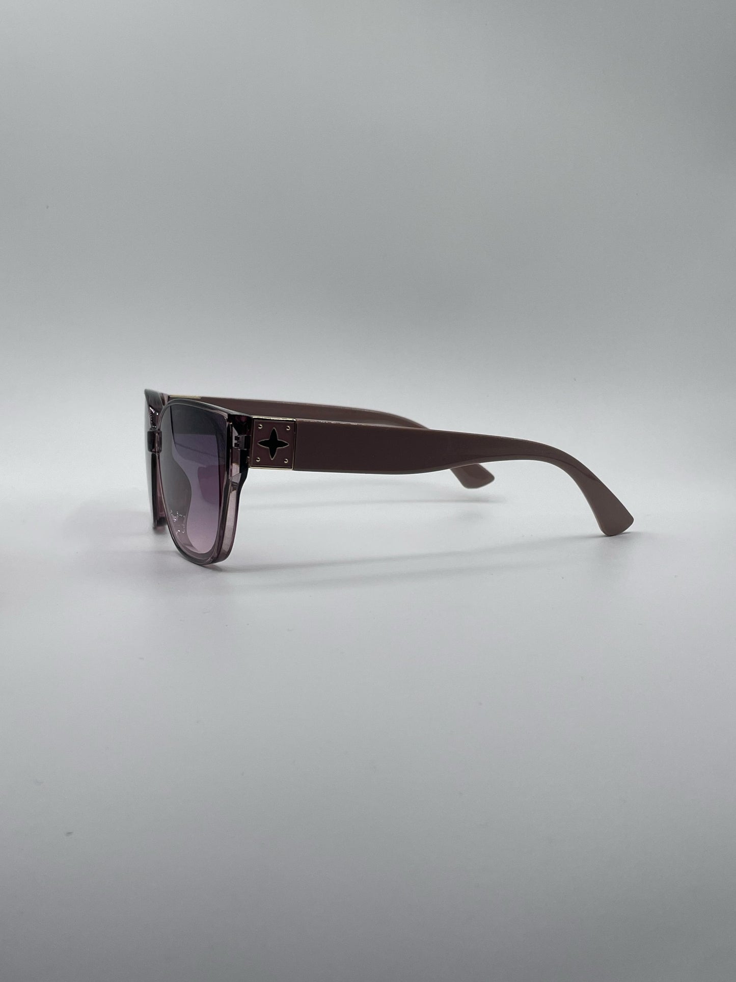 Cat Eye Black Frame Women's Sunglasses-184