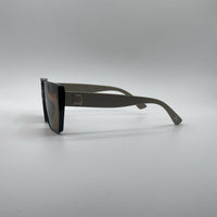 Geometric Brown Frame Women's Sunglasses-188