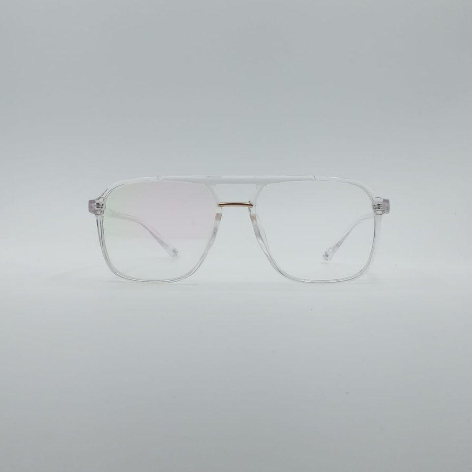 Acetate Translucent Men's Frame Optics-021