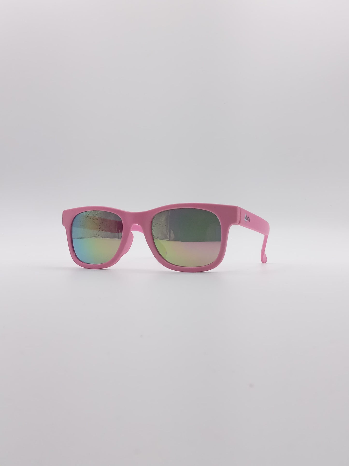 Acetate Pink Frame Kids Sunglasses-060