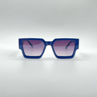 Acetate Blue Frame Sunglasses-196
