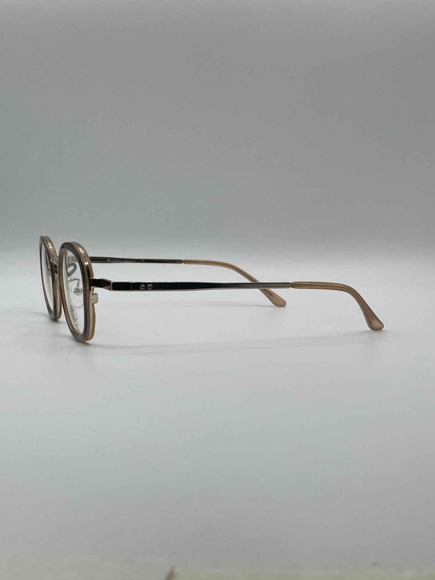 Circular Golden Frame Unisex Optics-307