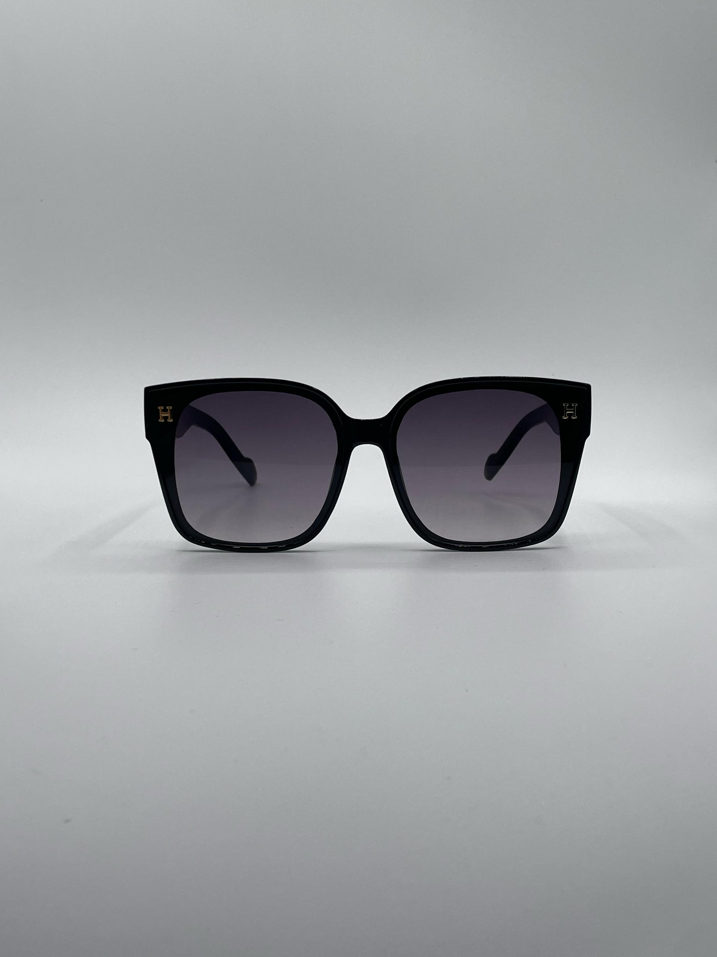 Acetate Black Frame Women's Sunglasses-180
