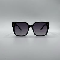 Acetate Black Frame Women's Sunglasses-180