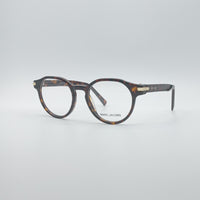 Circular Brown & Orange Frame Men's Optics-256