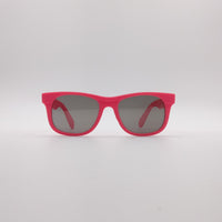 Acetate Red Frame Kids Sunglasses-059