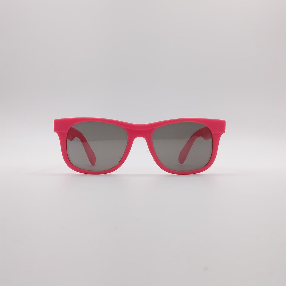 Acetate Red Frame Kids Sunglasses-059