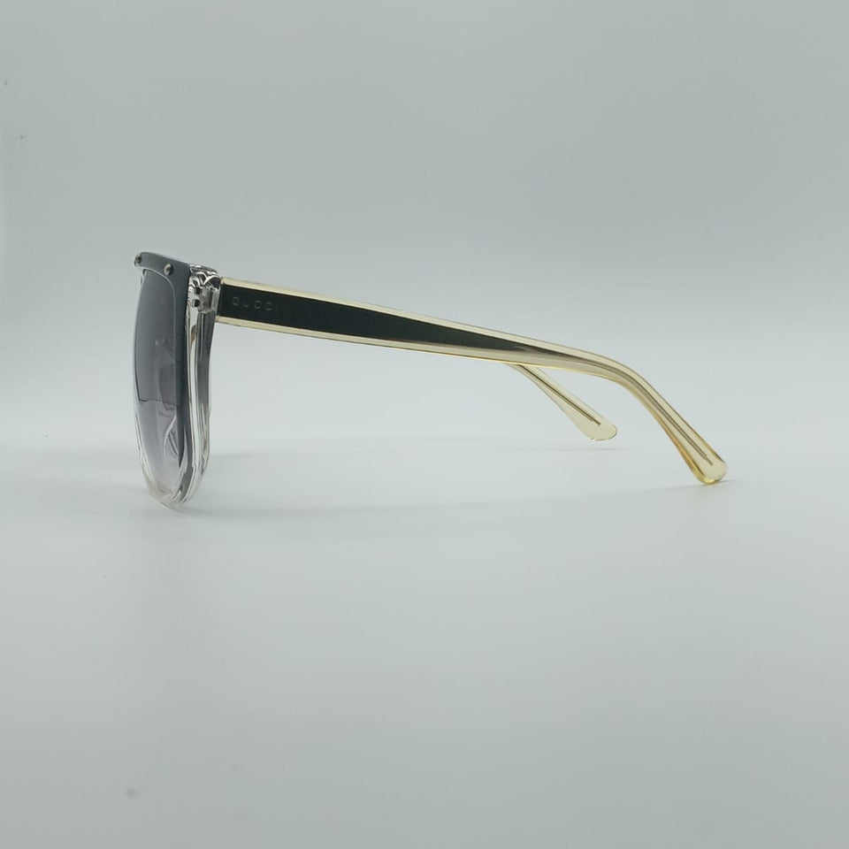 Acetate Black Frame Women's Sunglasses-030