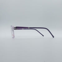 Angular Translucent Pink Frame Kids Optics-134