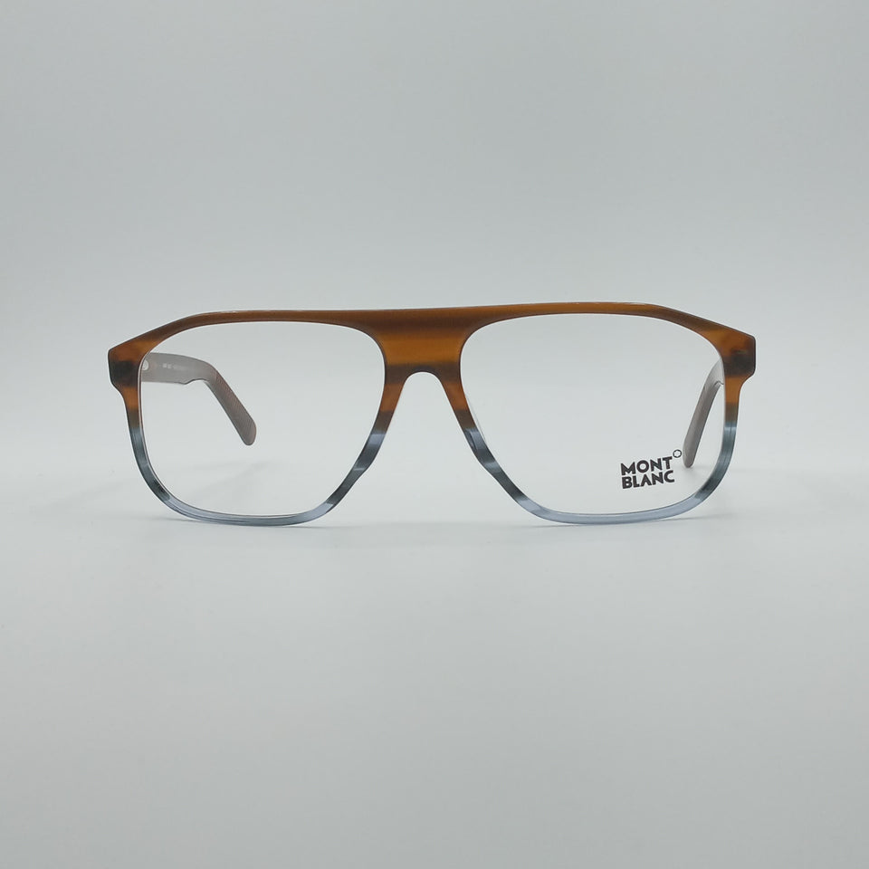 Retro Aviator Orange and White Frame Men's Optics-250