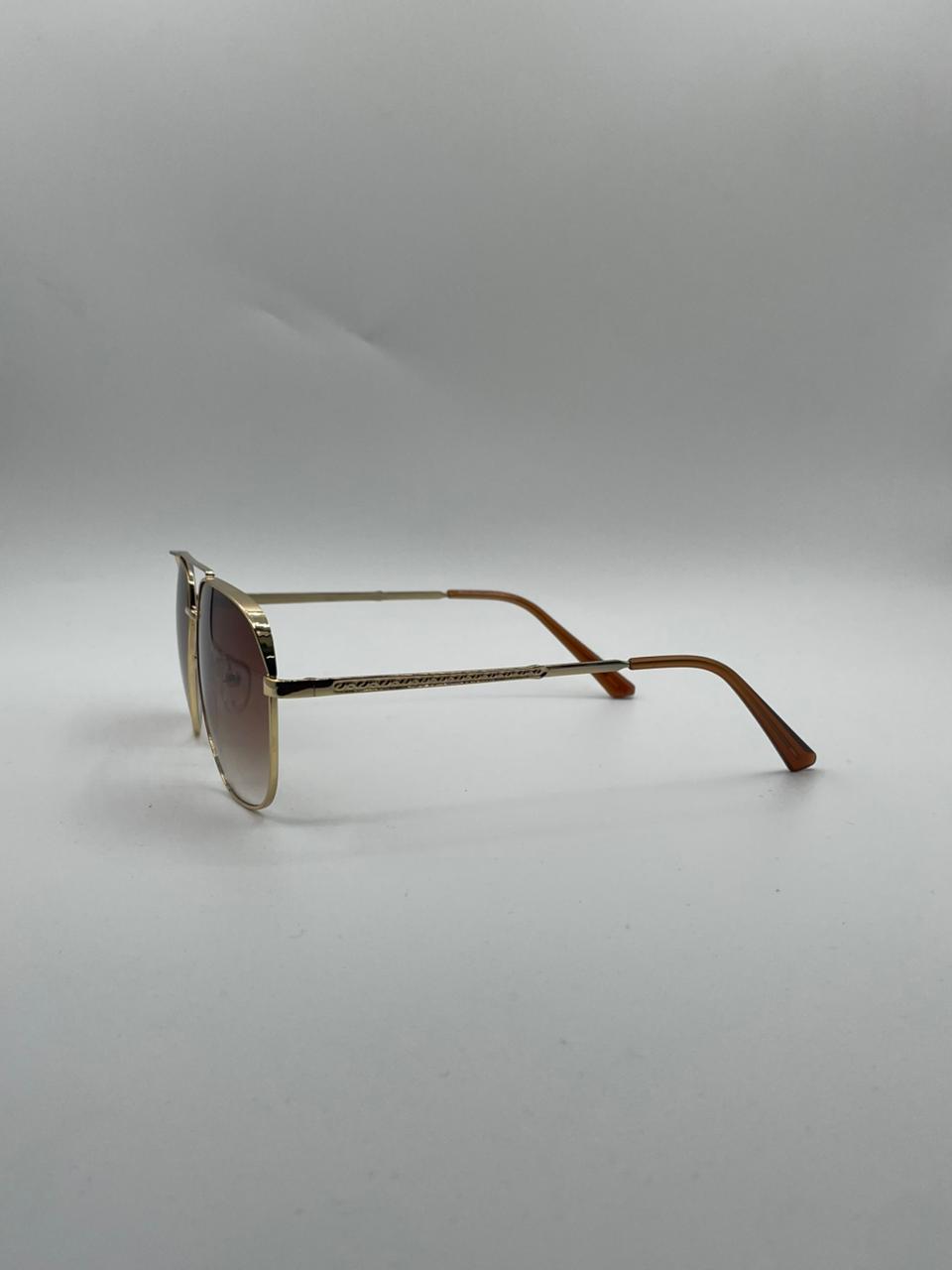 Aviator Golden Frame Sunglasses-131