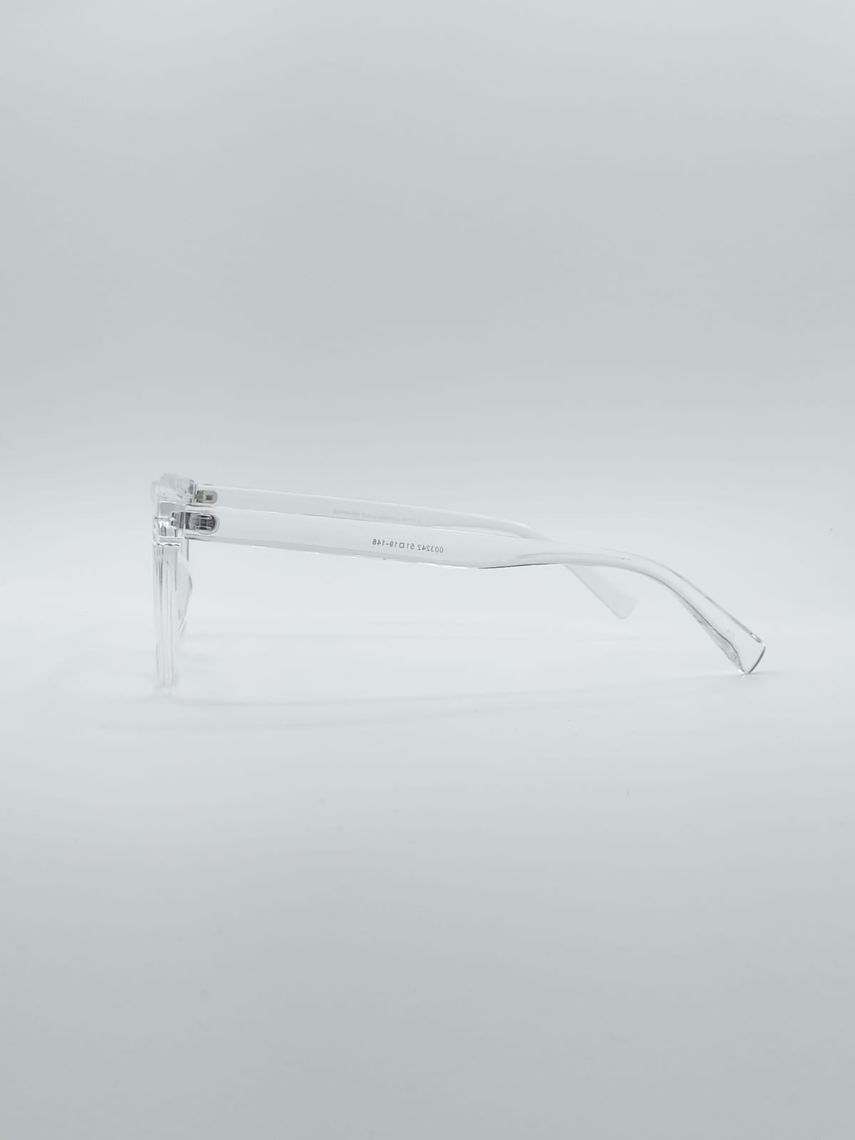 Acetate Translucent Frame Women's Optics-045
