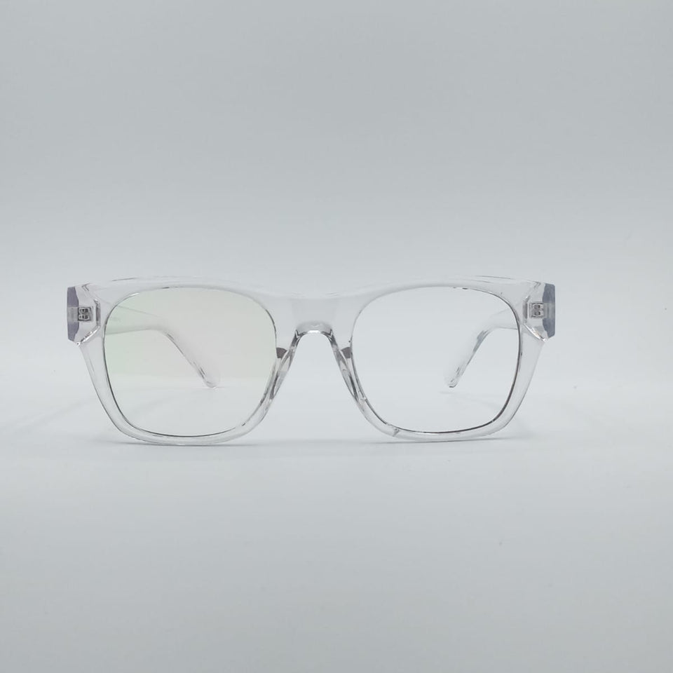 Acetate Translucent Frame Men's Optics-038