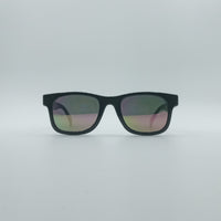 Acetate Black Frame Kids Sunglasses-052