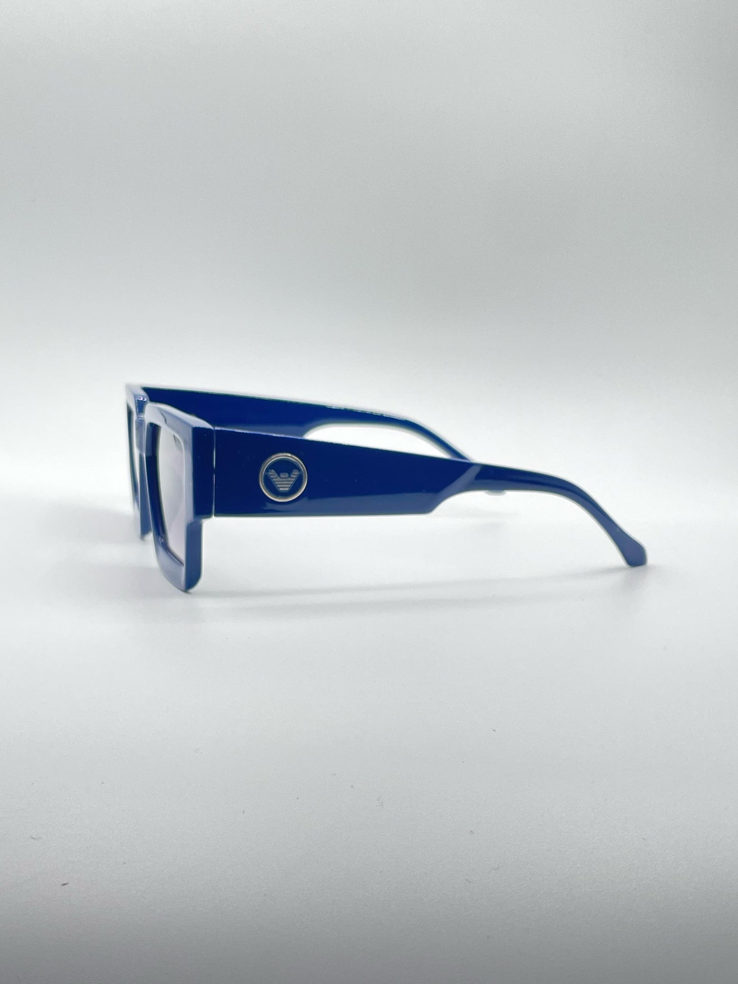 Acetate Blue Frame Sunglasses-196