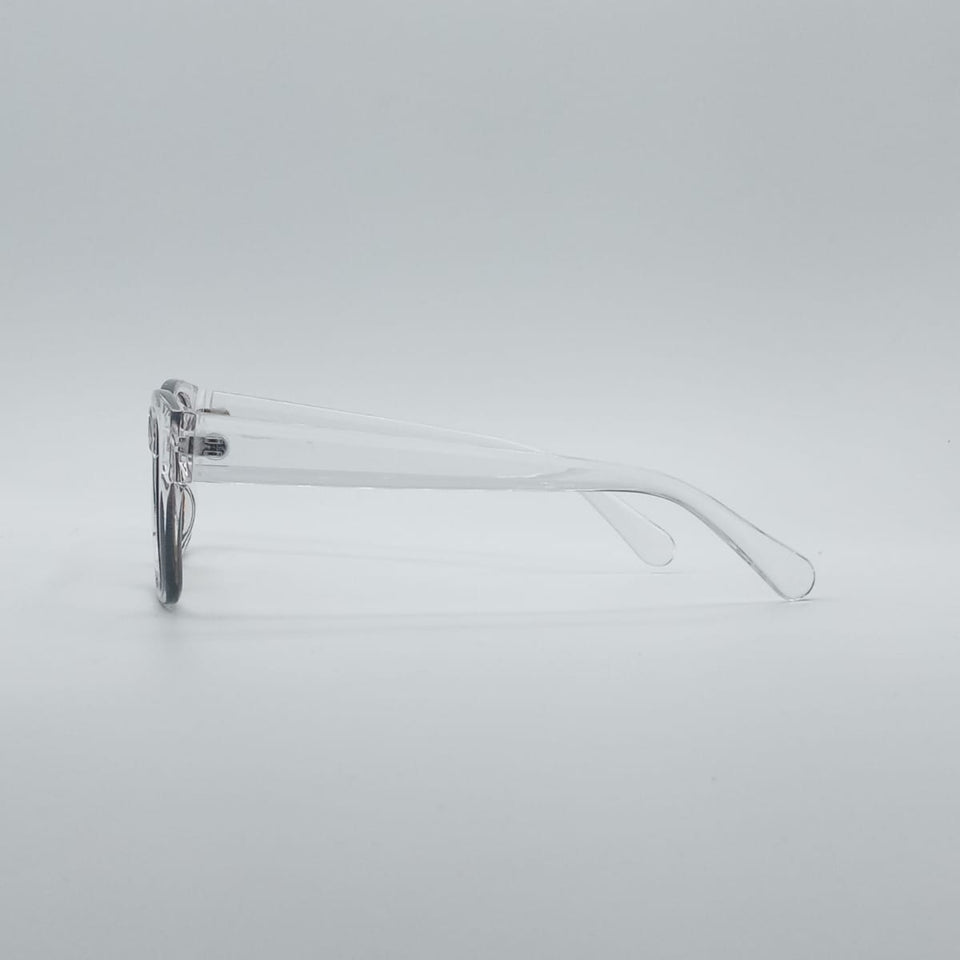 Acetate Translucent Frame Men's Optics-038