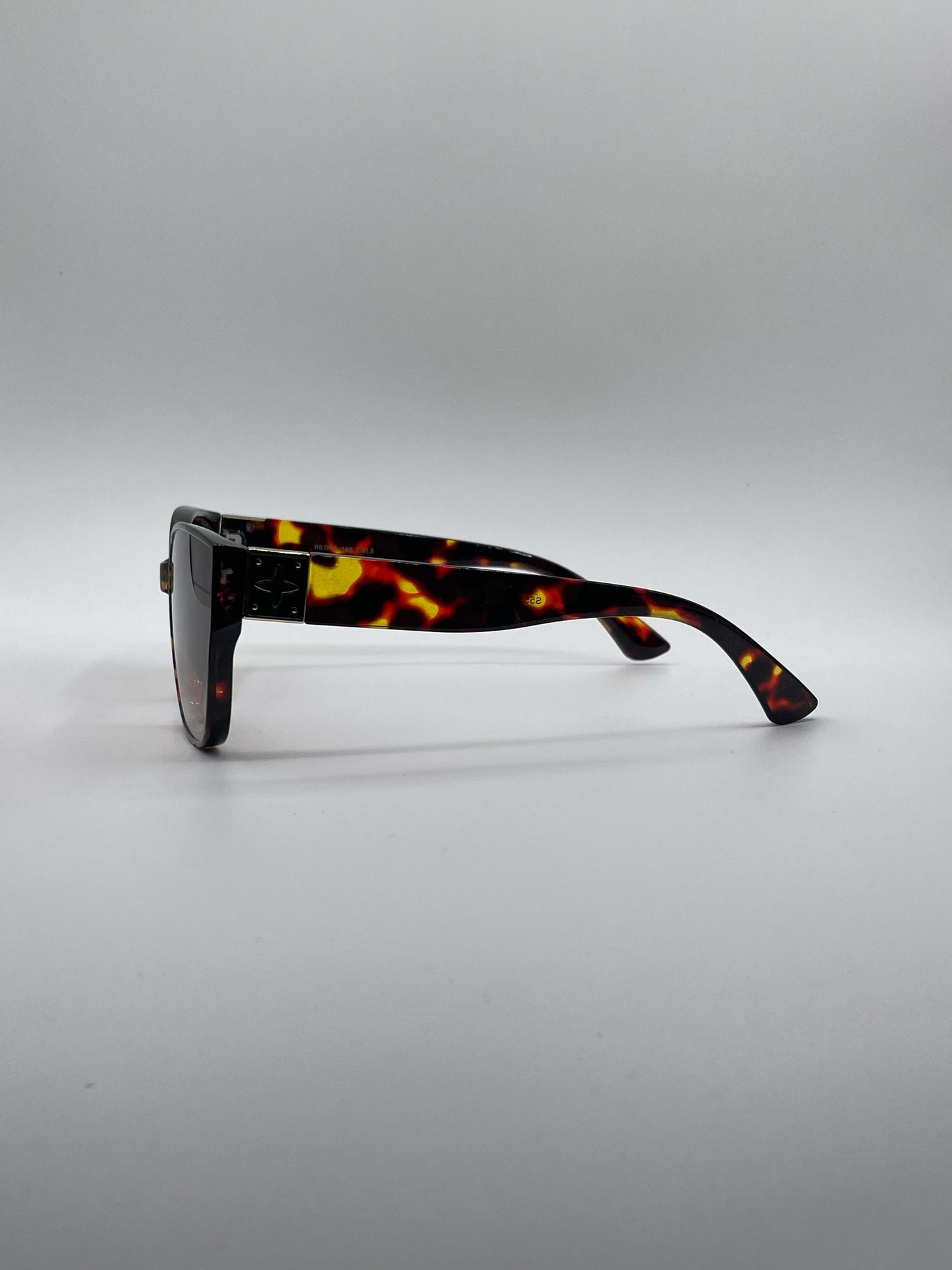 Cat Eye Tortoise Frame Women's Sunglasses-190