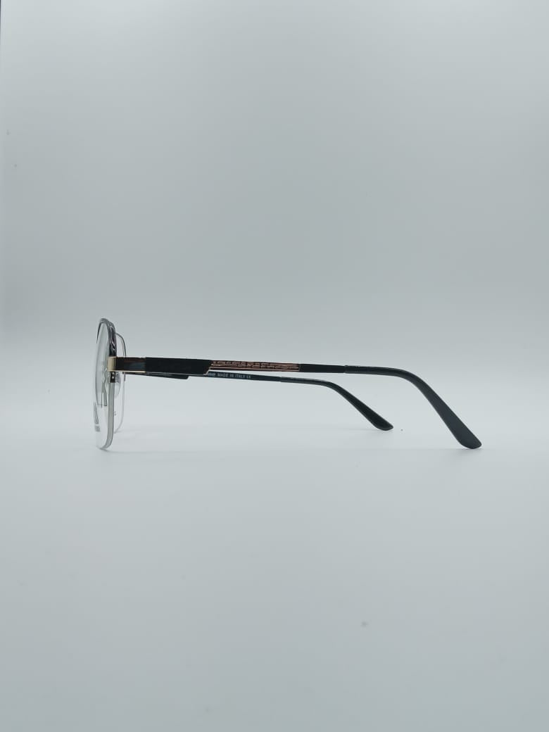 Geometrical Thin Frame Men's Optics-094