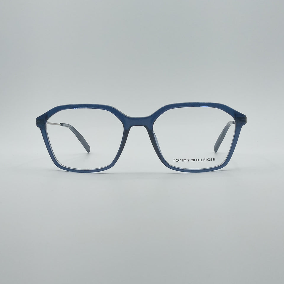 Soft Square Blue Frame Men's Optics-251