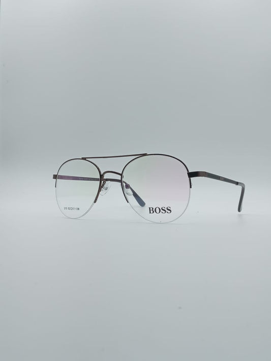 Aviator Thin Frame Men's Optics-095