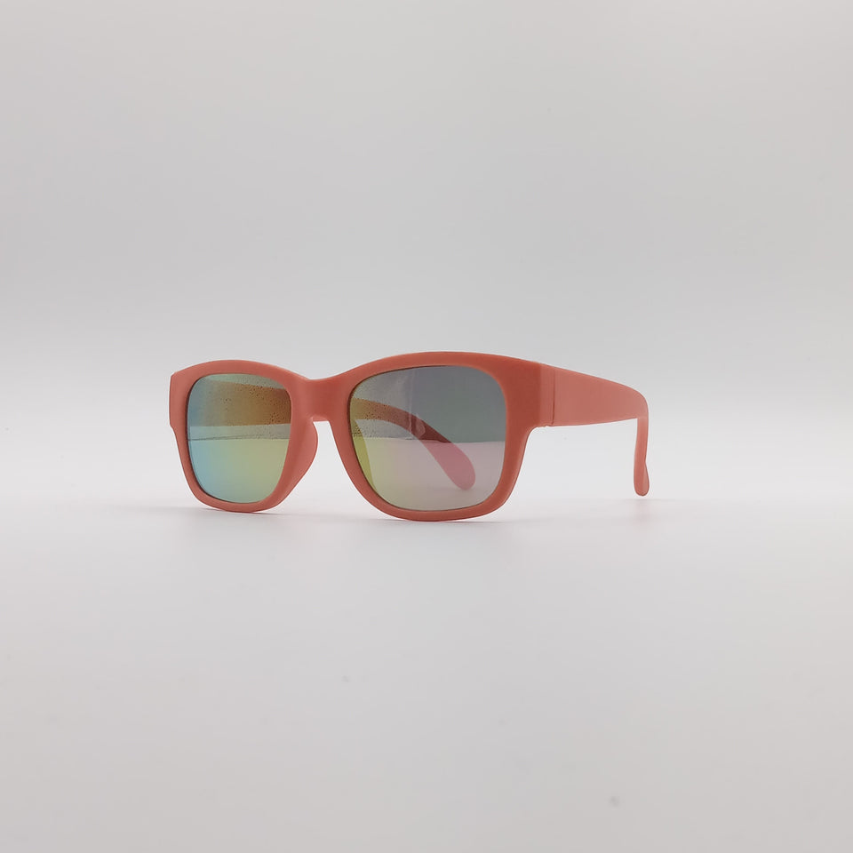 Acetate Orange Frame Kids Sunglasses-061