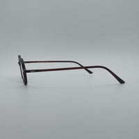 Circular Black Frame Men's Optics-255