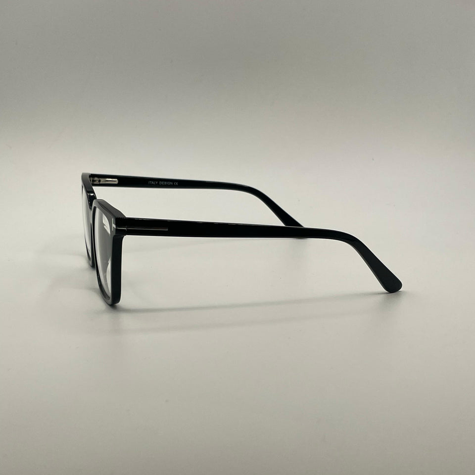 Square Black Frame Women's Optics-369
