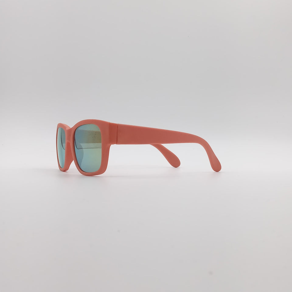 Acetate Orange Frame Kids Sunglasses-064