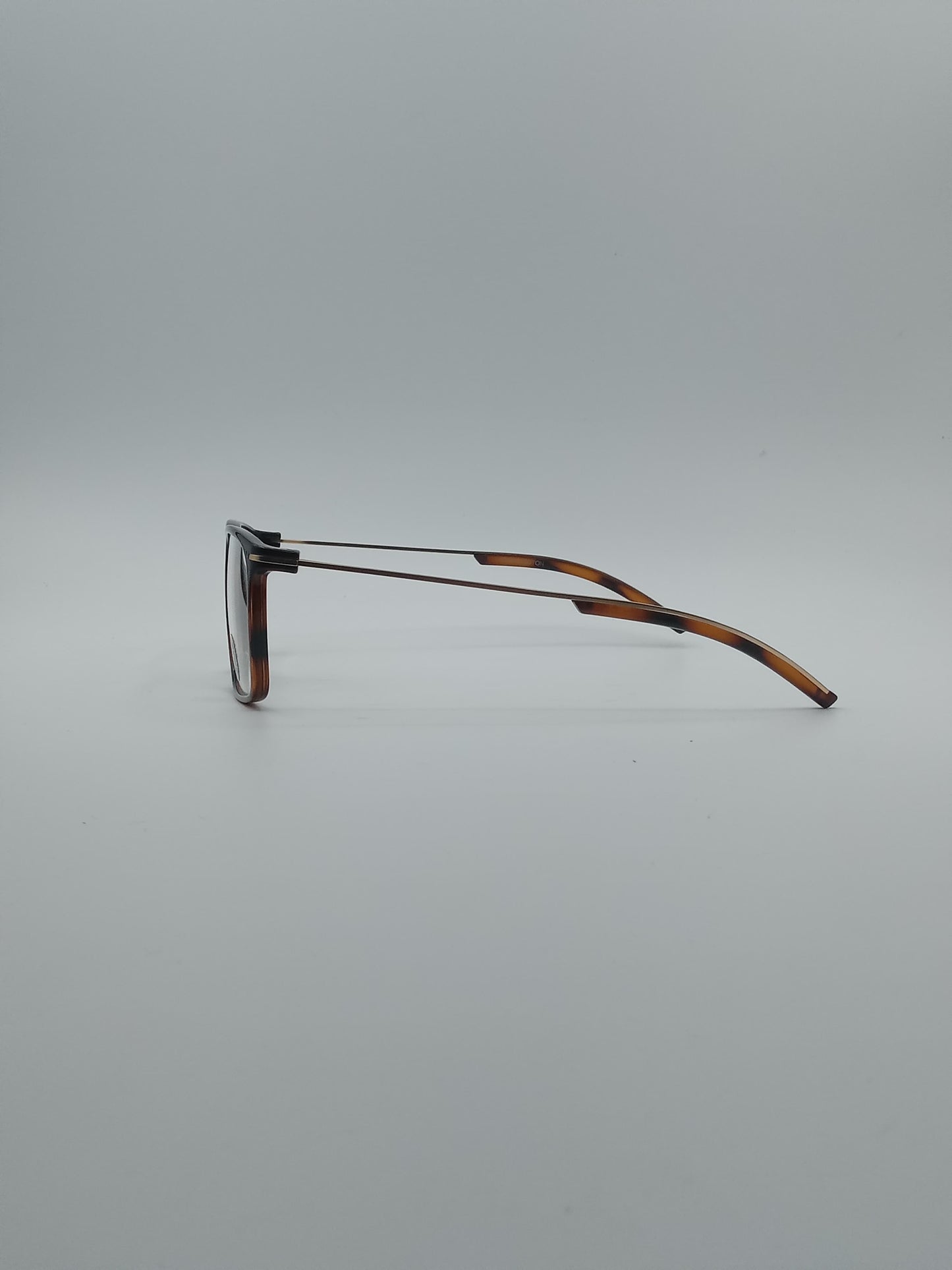 Angular Black & Orange Frame Men's Optics-205