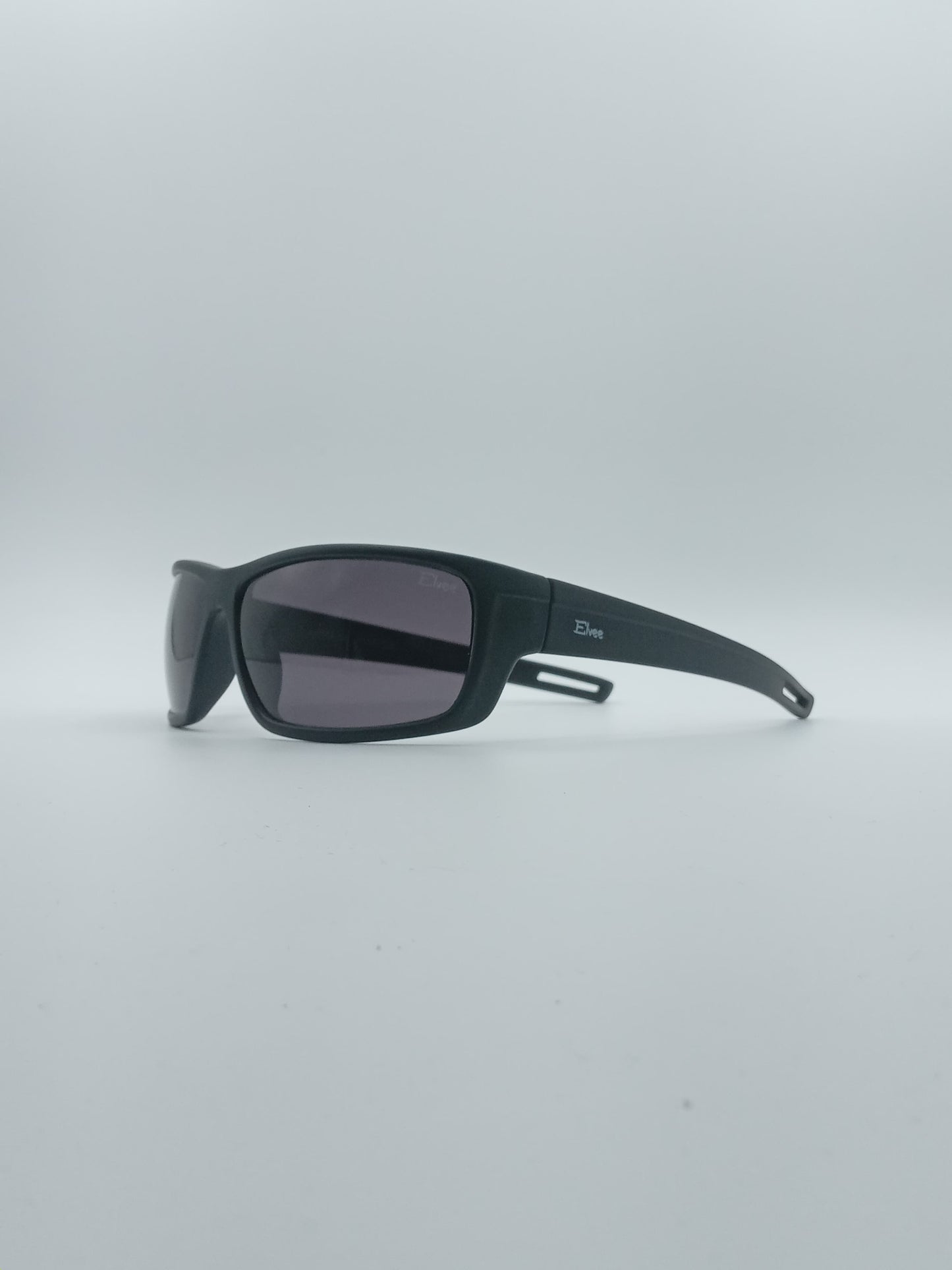 Acetate Black Frame Kids Sunglasses-050